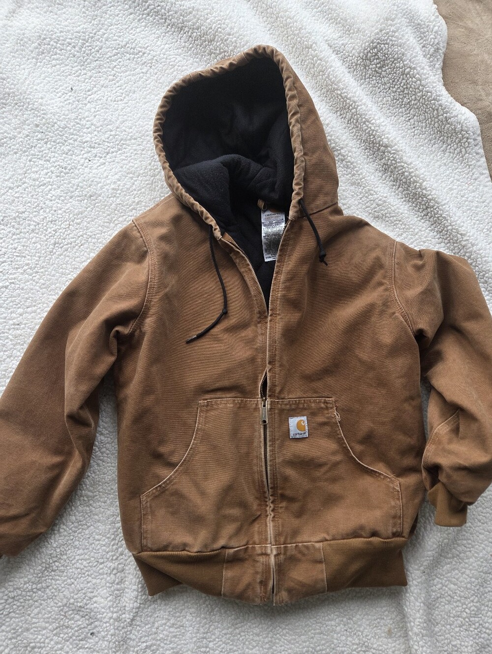 Vintage Carhartt Women's Sandstone Active WJ130 Small